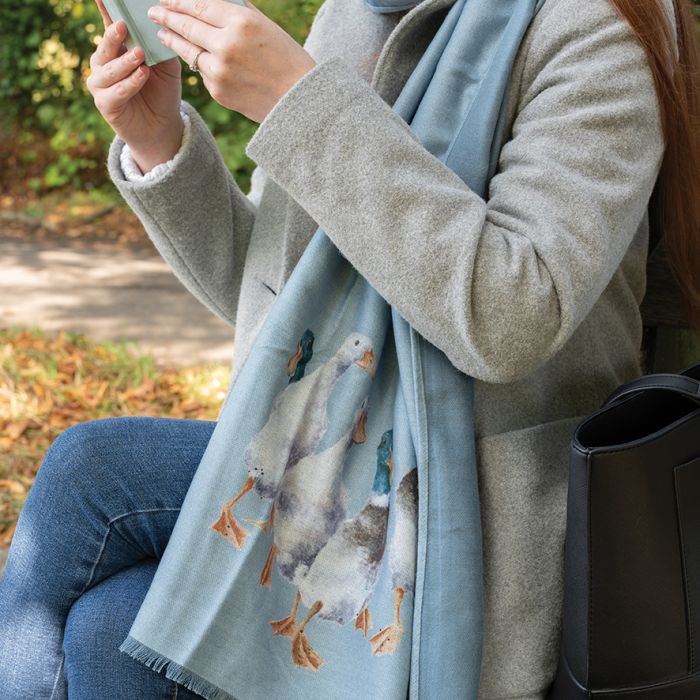 Wrendale ‘Quackers’ Duck Winter Scarf