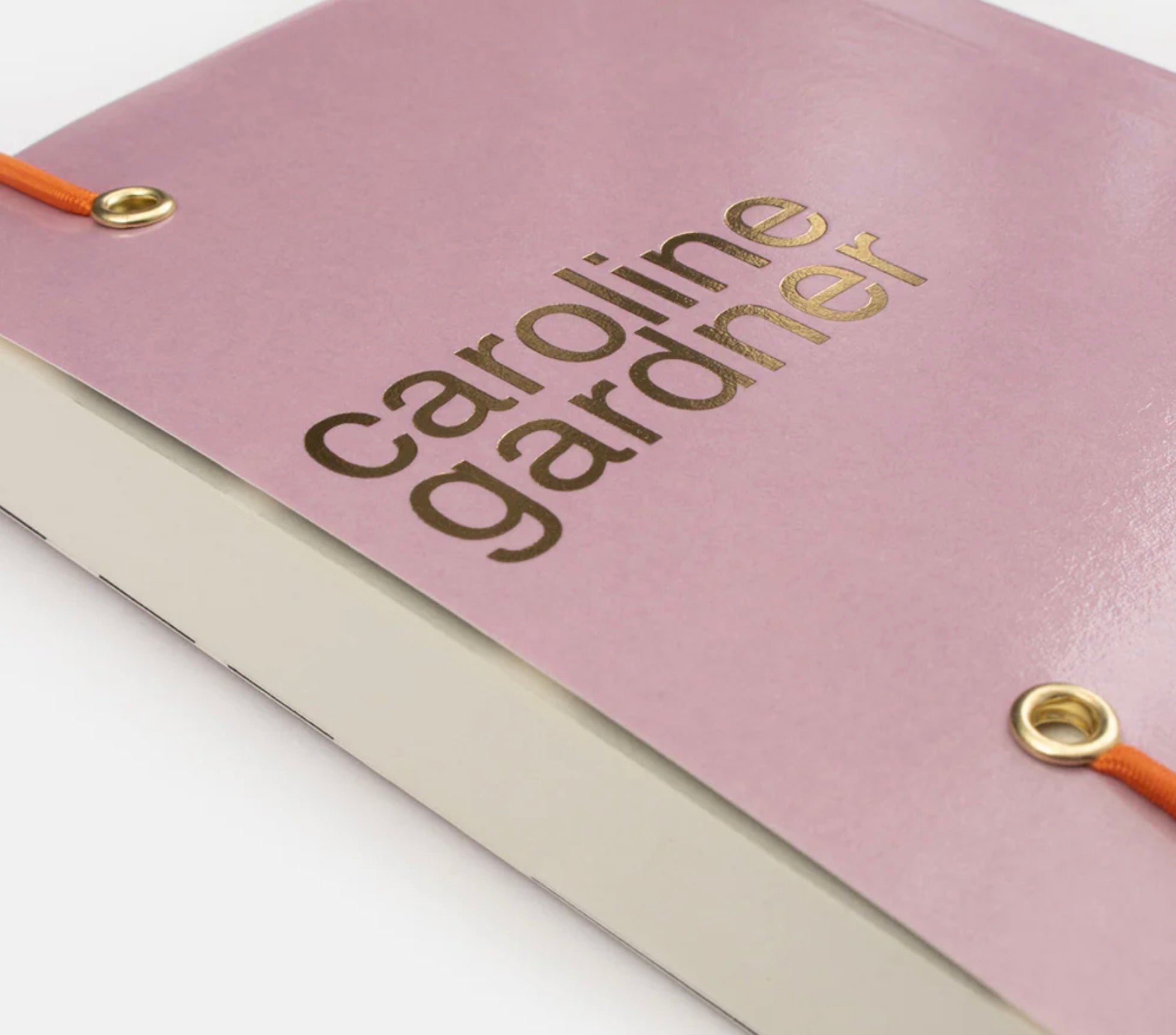 Caroline Gardner Pink Heart Soft Cover Notebook