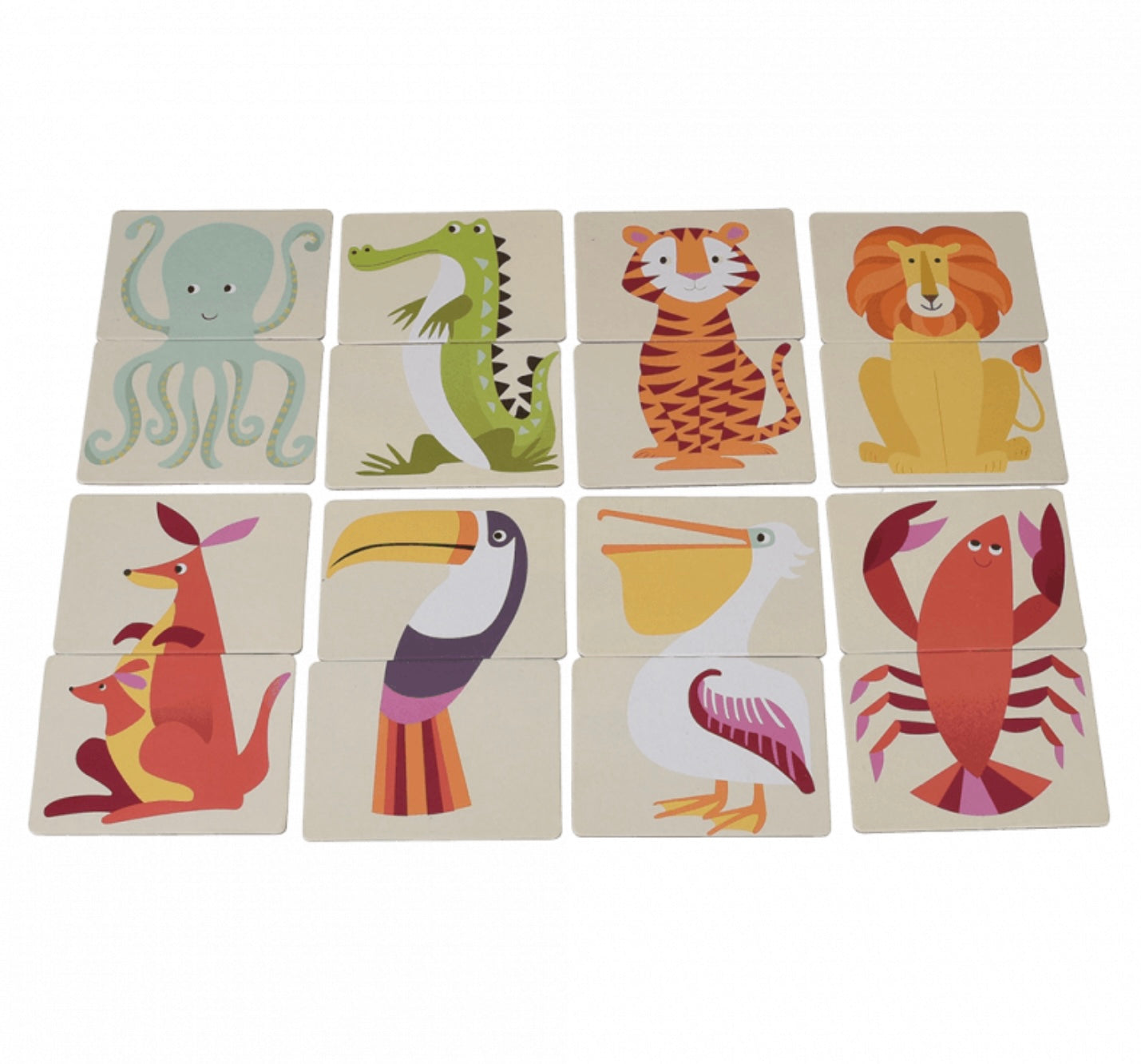 Colourful Creatures Heads & Tails Game