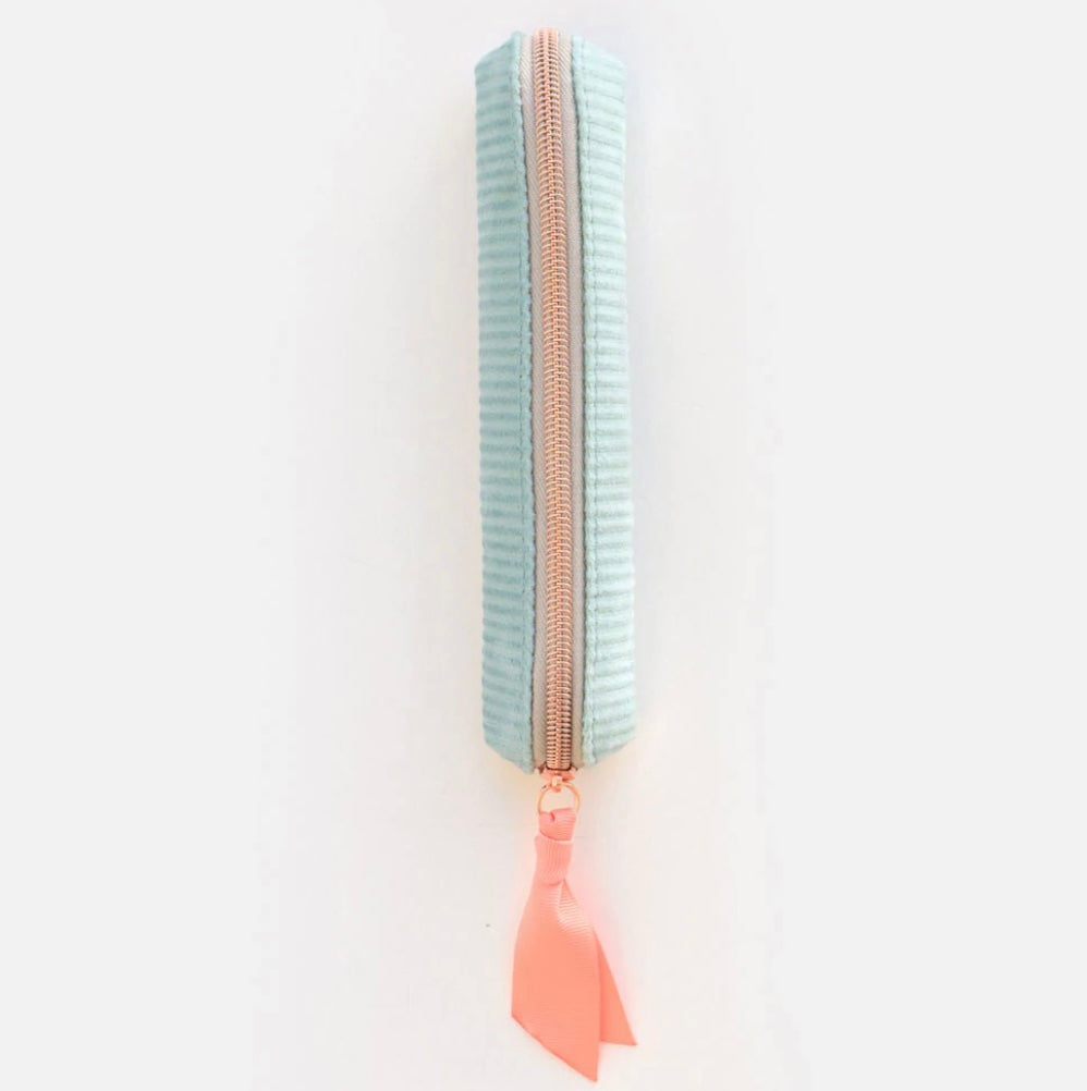 Pink Slim Pencil Case - Caroline Gardner - Daisy Chain Gift Company